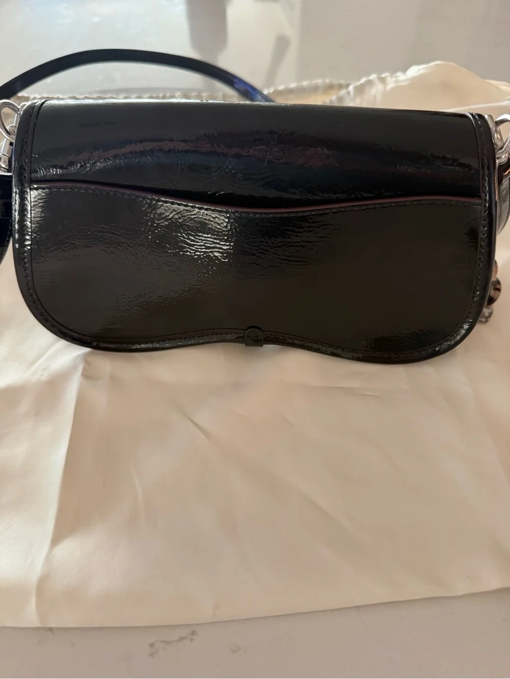 Coach sleek black